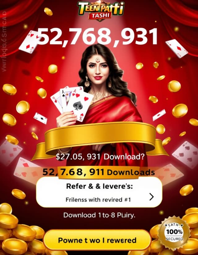 Teen Patti Tash Banner